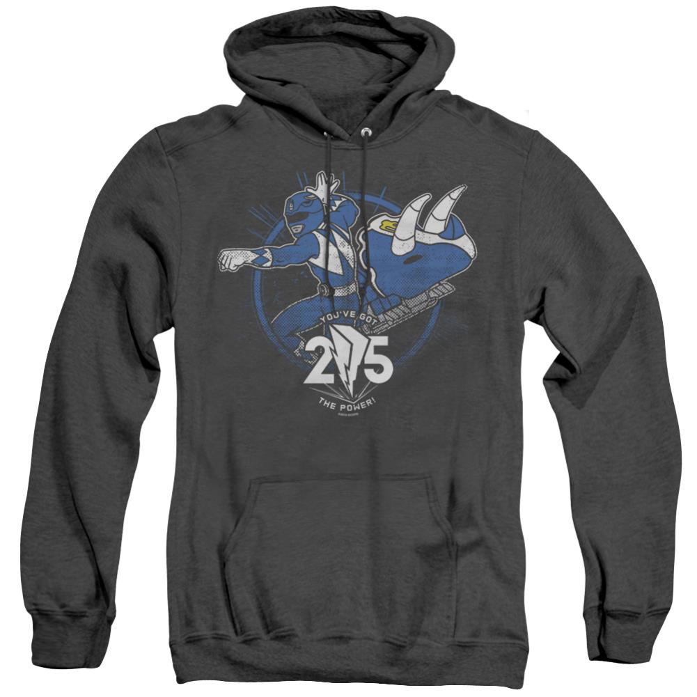 Mighty Morphin Power Rangers Blue 25 Men's Pull-Over Hoodie