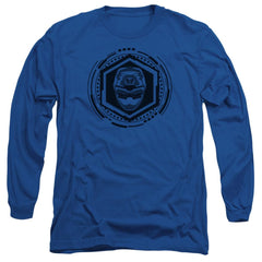 Mighty Morphin Power Rangers Blue Ranger Men's 18/1 Cotton Long-Sleeve T-Shirt