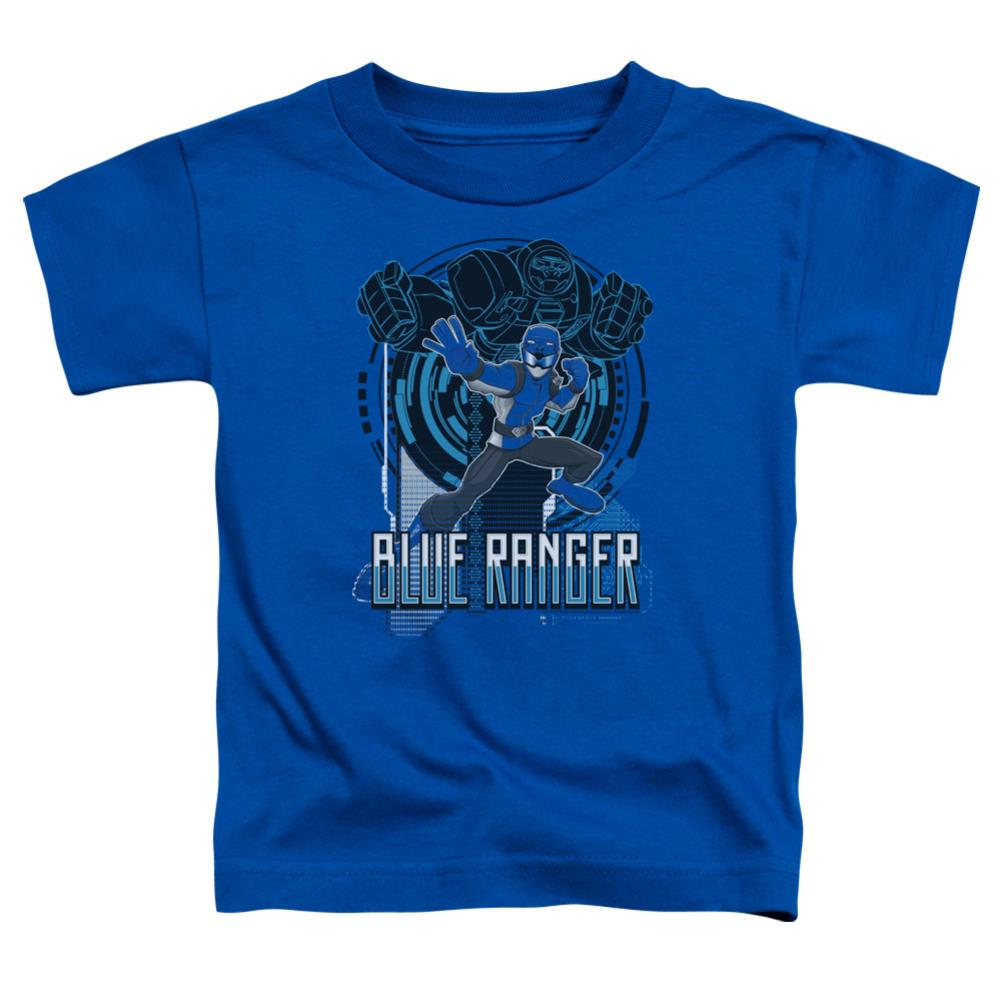 Mighty Morphin Power Rangers Blue Ranger Toddler 18/1 Cotton Short-Sleeve T-Shirt