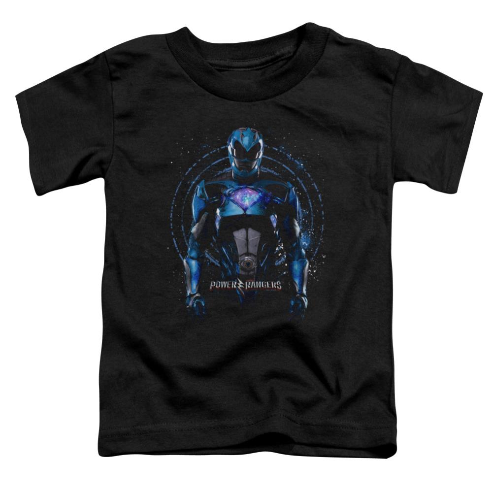 Mighty Morphin Power Rangers Blue Ranger Toddler 18/1 Cotton Short-Sleeve T-Shirt