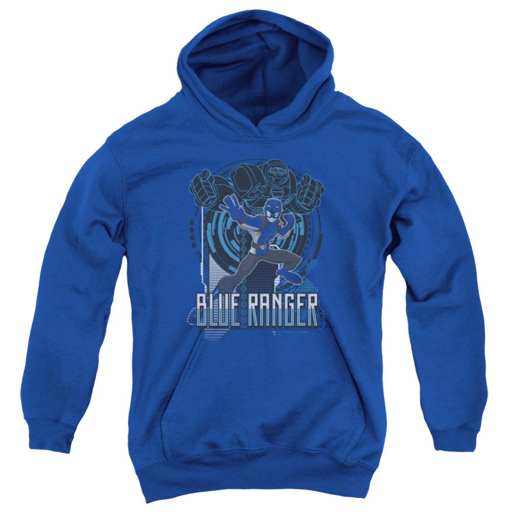 Mighty Morphin Power Rangers Blue Ranger Youth Cotton Poly Pull-Over Hoodie