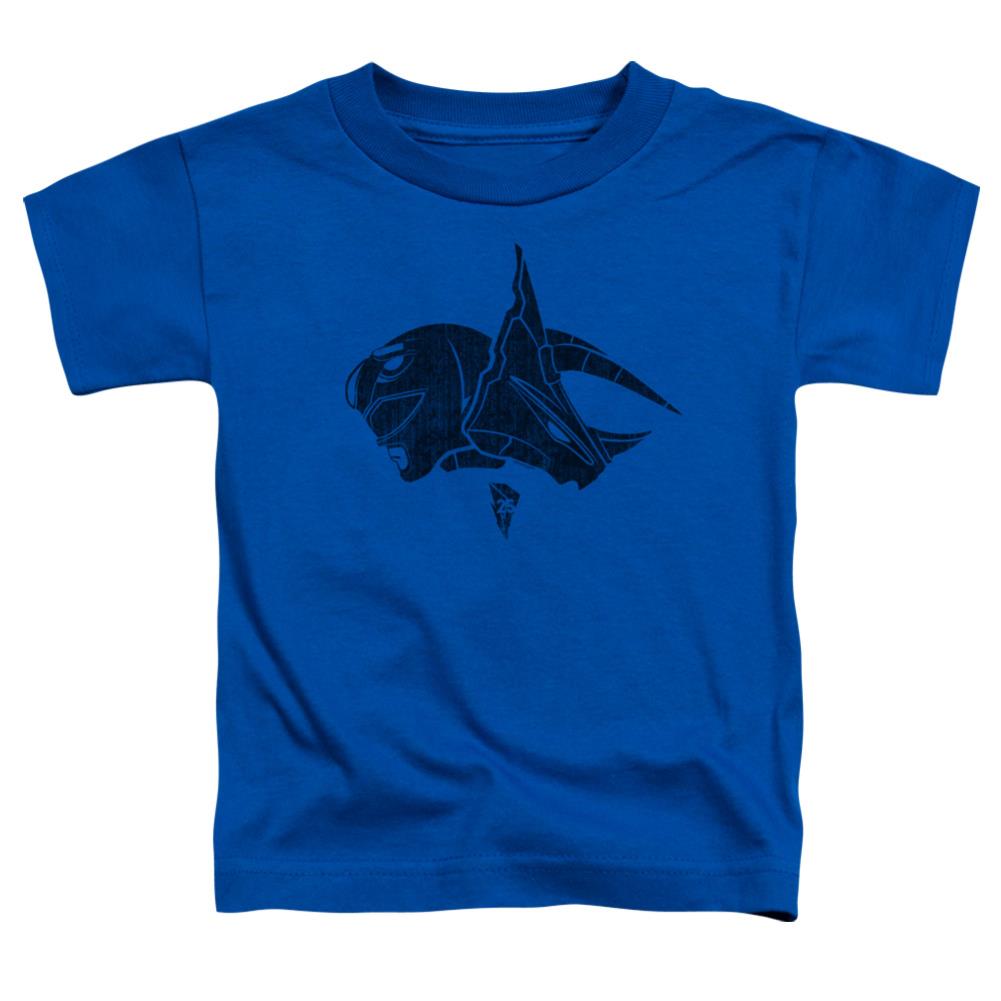 Mighty Morphin Power Rangers Blue Toddler 18/1 Cotton Short-Sleeve T-Shirt
