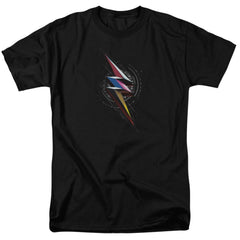 Mighty Morphin Power Rangers Bolt Sigil Men's 18/1 Cotton Short-Sleeve T-Shirt