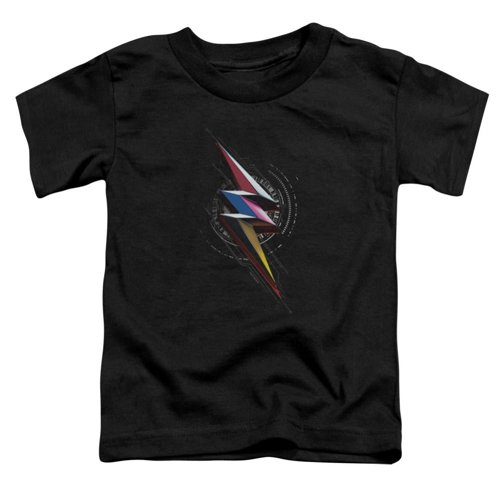 Mighty Morphin Power Rangers Bolt Sigil Toddler 18/1 Cotton Short-Sleeve T-Shirt