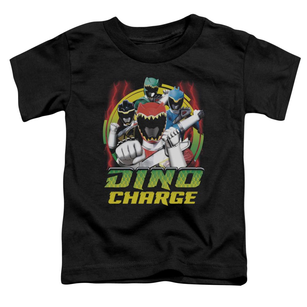 Mighty Morphin Power Rangers Dino Lightning Toddler 18/1 Cotton Short-Sleeve T-Shirt
