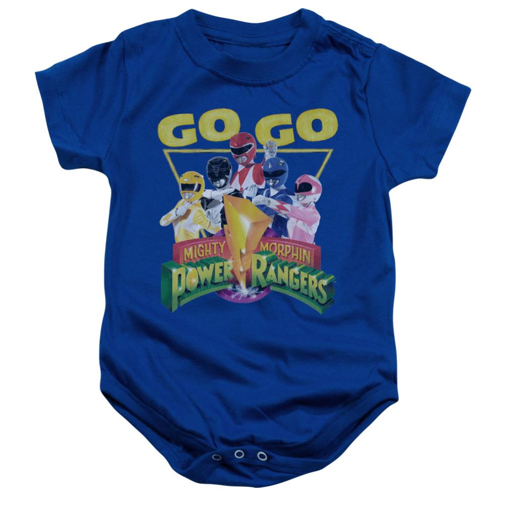 Mighty Morphin Power Rangers Go Go Infant's Cotton SS Snapsuit