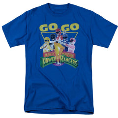 Mighty Morphin Power Rangers Go Go Men's 18/1 Cotton Short-Sleeve T-Shirt