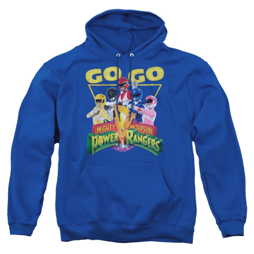 Mighty Morphin Power Rangers Go Go Men's Pull-Over 75 25 Poly Hoodie