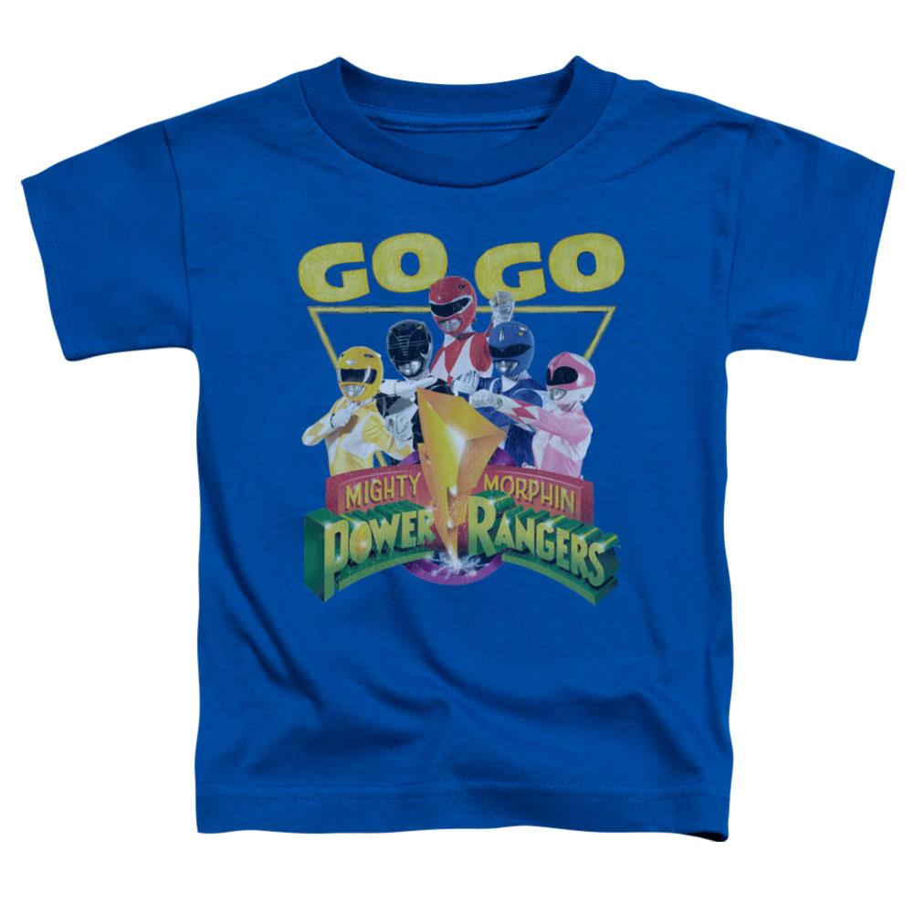 Mighty Morphin Power Rangers Go Go Toddler 18/1 Cotton Short-Sleeve T-Shirt