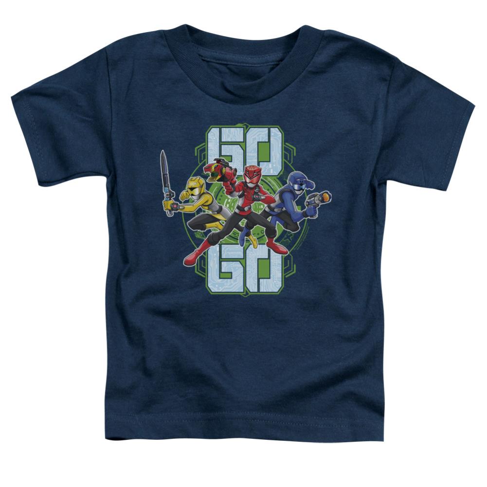 Mighty Morphin Power Rangers Go Go Toddler 18/1 Cotton Short-Sleeve T-Shirt