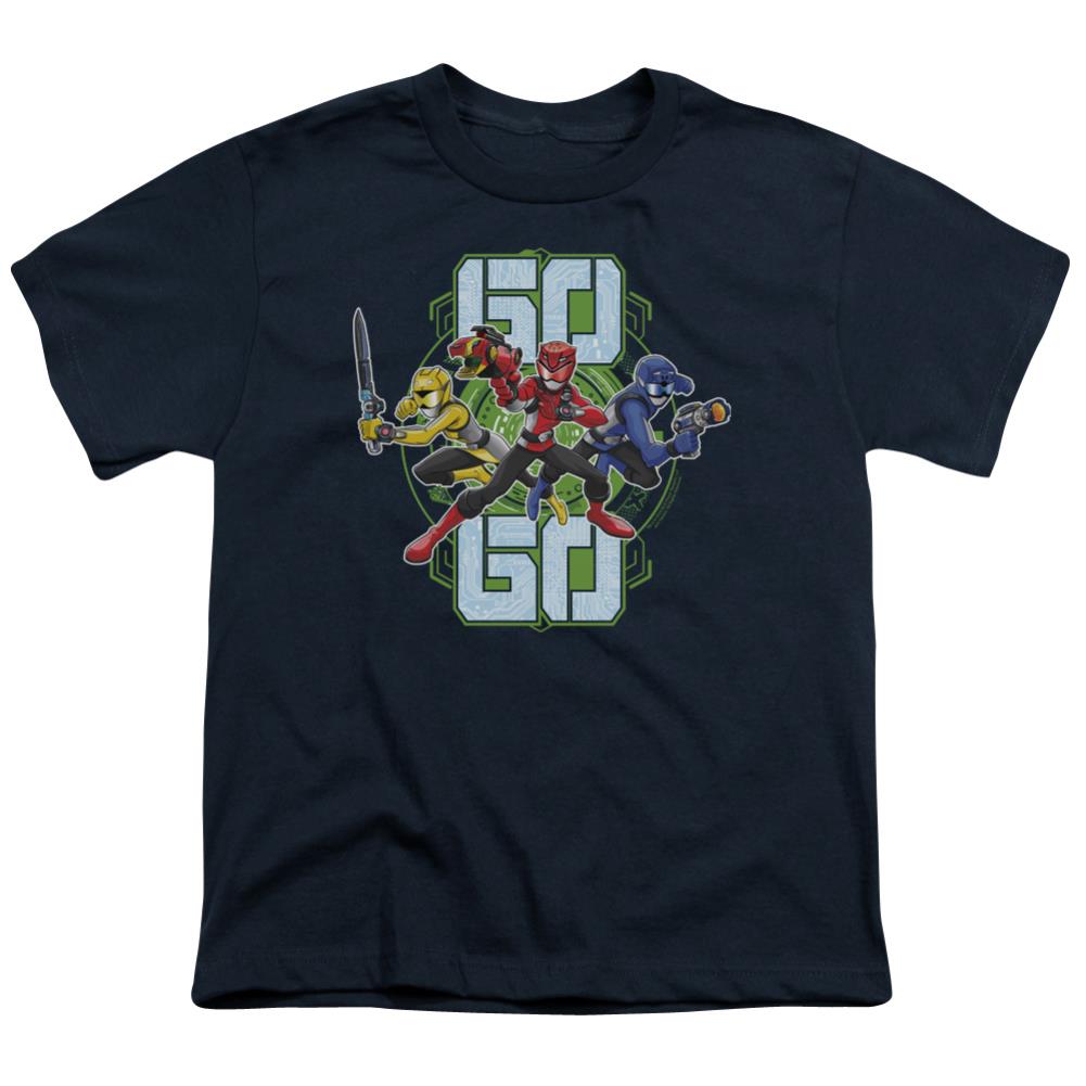Mighty Morphin Power Rangers Go Go Youth 18/1 100% Cotton Short-Sleeve T-Shirt