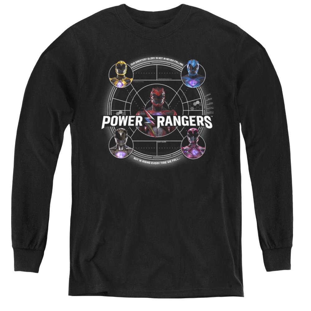 Mighty Morphin Power Rangers Greatest Glory Youth Long-Sleeve T-Shirt