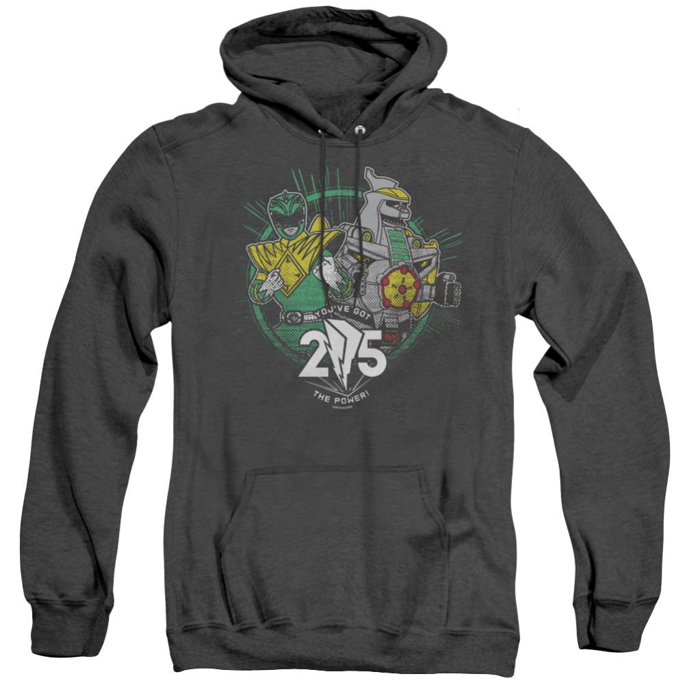 Mighty Morphin Power Rangers Green 25 Men's Pull-Over Hoodie