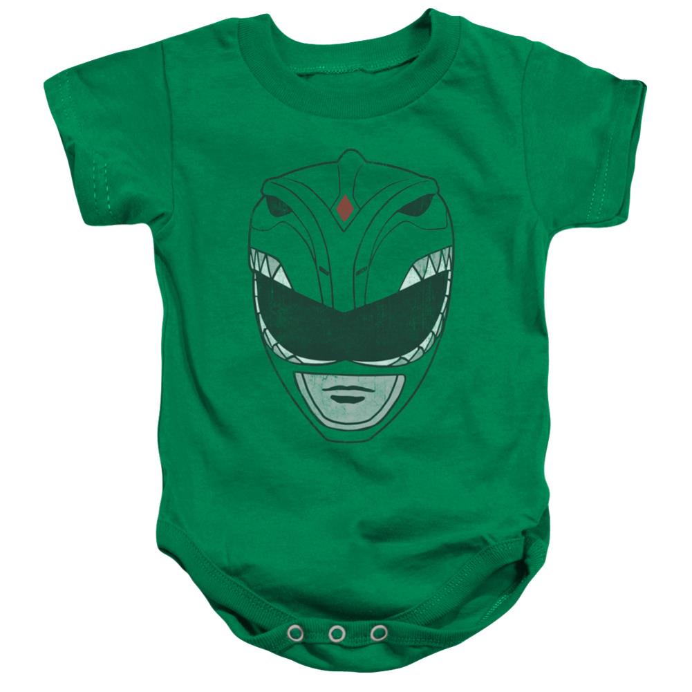Mighty Morphin Power Rangers Green Ranger Infant's Cotton SS Snapsuit