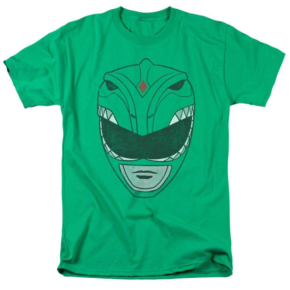Mighty Morphin Power Rangers Green Ranger Men's 18/1 Cotton Short-Sleeve T-Shirt