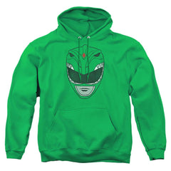 Mighty Morphin Power Rangers Green Ranger Men's Pull-Over 75 25 Poly Hoodie