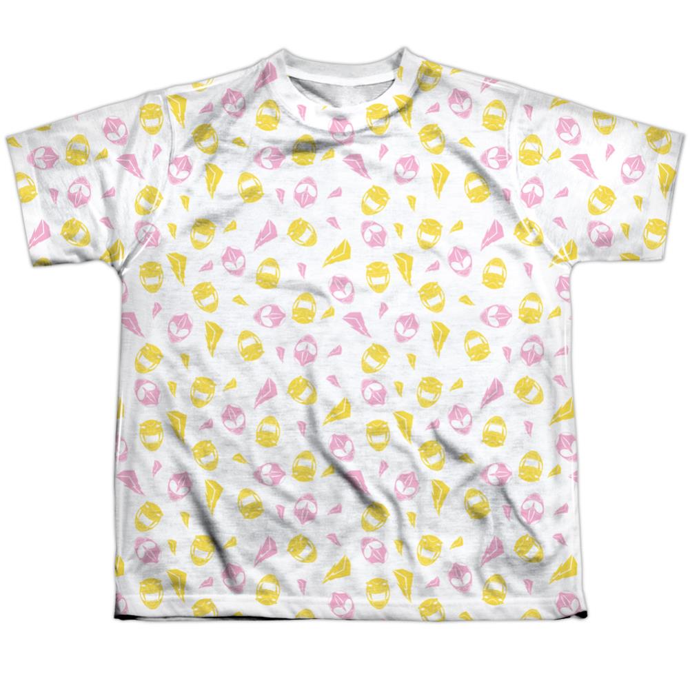 Mighty Morphin Power Rangers Grl Pwr Youth Regular Fit Poly Short-Sleeve T-Shirt