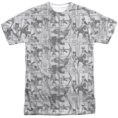 Mighty Morphin Power Rangers Helmets Men's Regular Fit Polyester Short-Sleeve T-Shirt