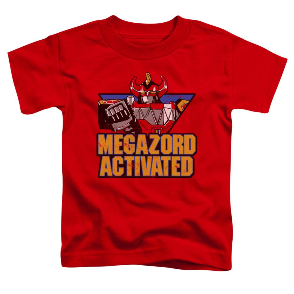 Mighty Morphin Power Rangers Megazord Activated Toddler 18/1 Cotton Short-Sleeve T-Shirt