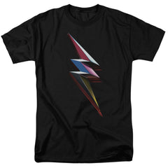 Mighty Morphin Power Rangers Movie Bolt Men's 18/1 Cotton Short-Sleeve T-Shirt