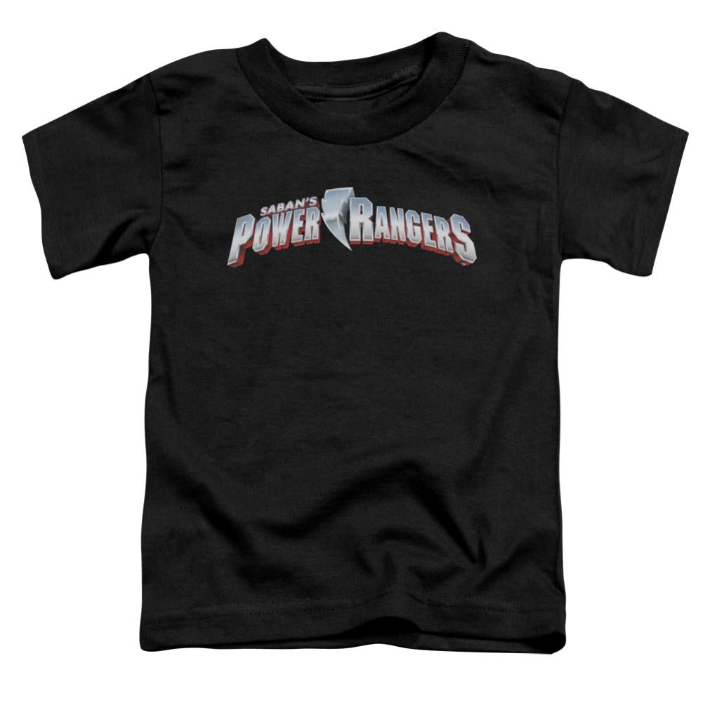 Mighty Morphin Power Rangers New Logo Toddler 18/1 Cotton Short-Sleeve T-Shirt
