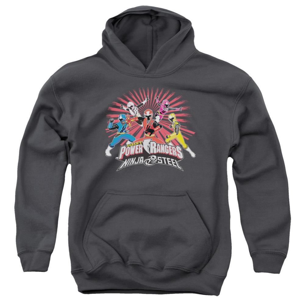 Mighty Morphin Power Rangers Ninja Blast Youth Cotton Poly Pull-Over Hoodie