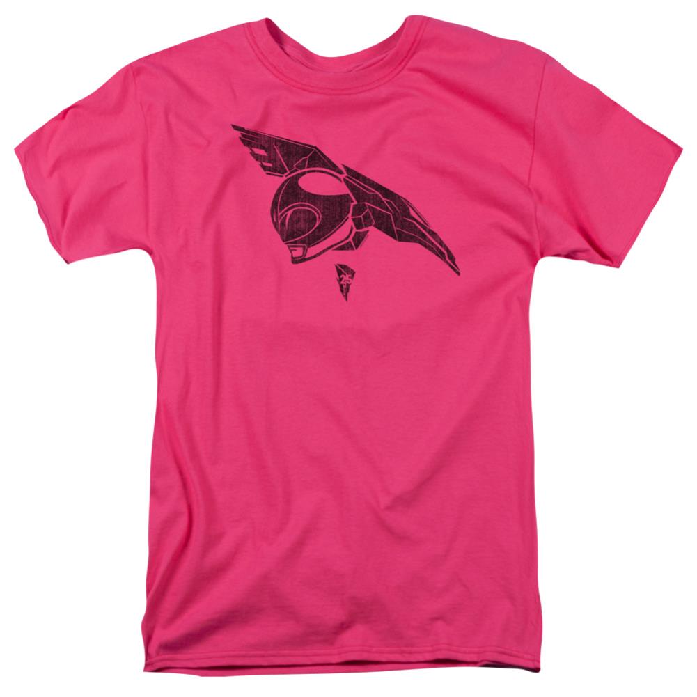 Mighty Morphin Power Rangers Pink Men's 18/1 Cotton Short-Sleeve T-Shirt