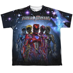 Mighty Morphin Power Rangers Power Surge Youth Regular Fit Poly Short-Sleeve T-Shirt