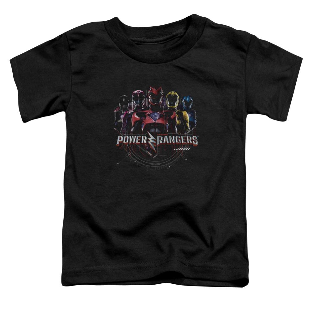Mighty Morphin Power Rangers Ranger Circuitry Toddler 18/1 Cotton Short-Sleeve T-Shirt