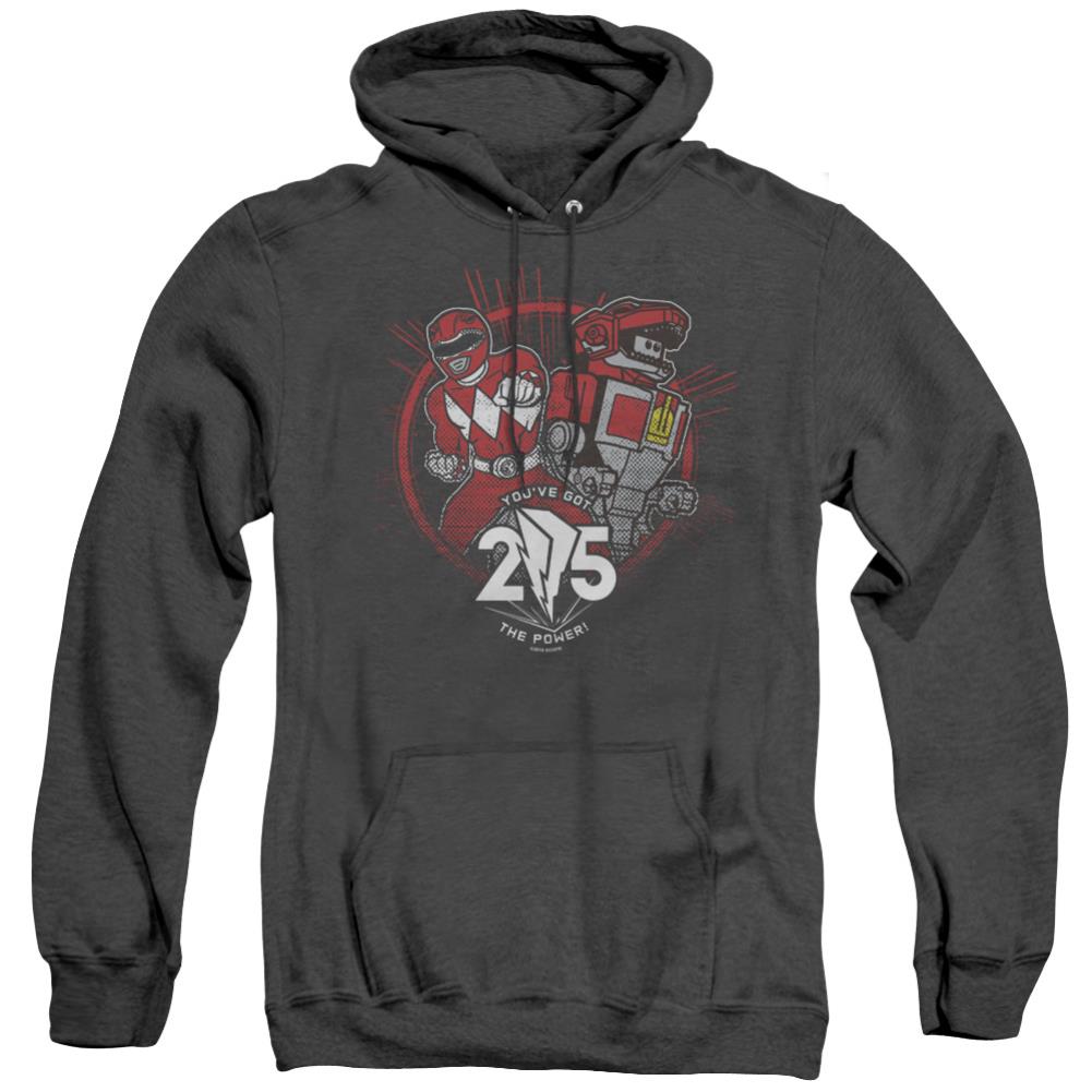 Mighty Morphin Power Rangers Red 25 Men's Pull-Over Hoodie