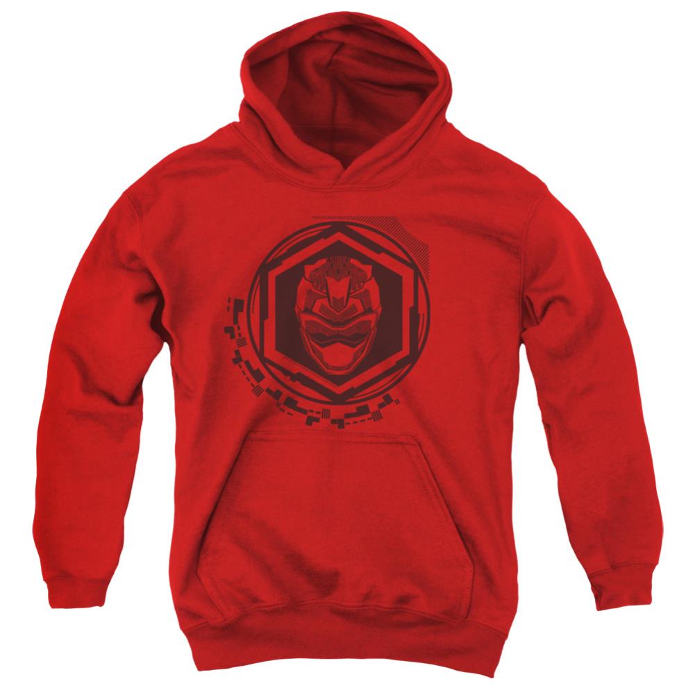 Mighty Morphin Power Rangers Red Ranger Youth Cotton Poly Pull-Over Hoodie