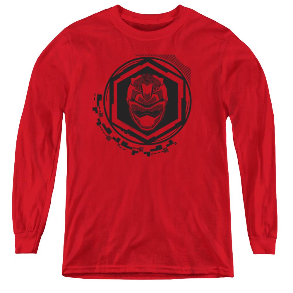 Mighty Morphin Power Rangers Red Ranger Youth Long-Sleeve T-Shirt
