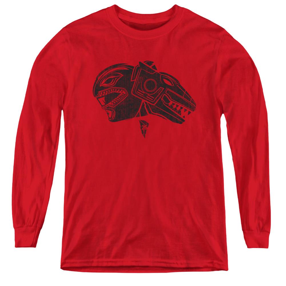 Mighty Morphin Power Rangers Red Youth Long-Sleeve T-Shirt