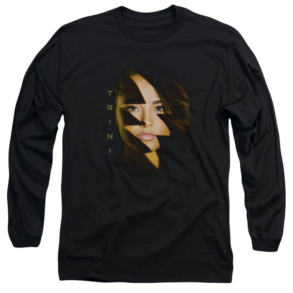 Mighty Morphin Power Rangers Trini Bolt Men's 18/1 Cotton Long-Sleeve T-Shirt
