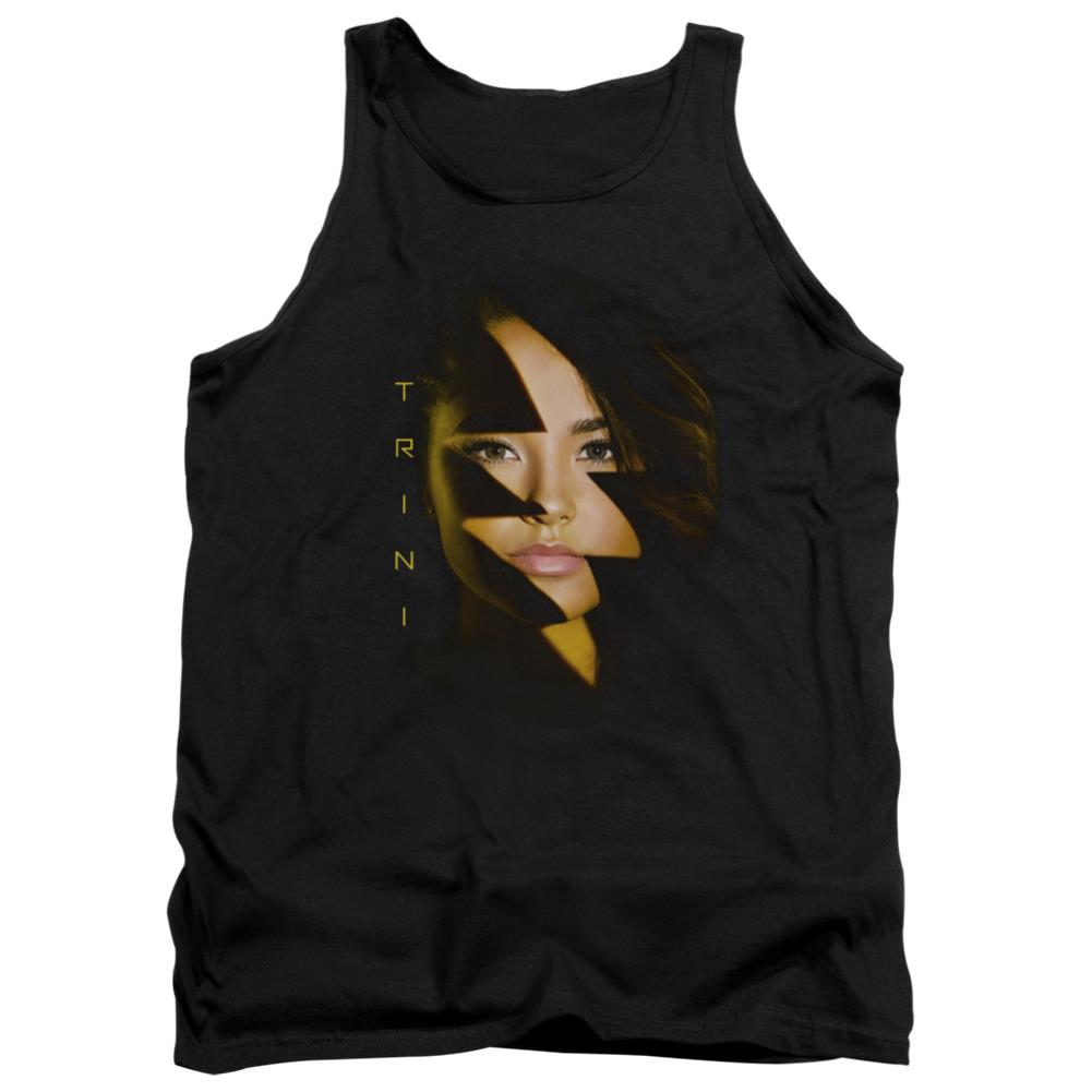 Mighty Morphin Power Rangers Trini Bolt Men's 18/1 Cotton Tank Top