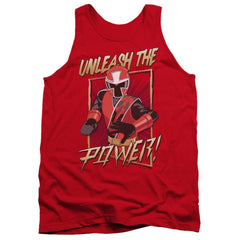 Mighty Morphin Power Rangers Unleash Men's 18/1 Cotton Tank Top
