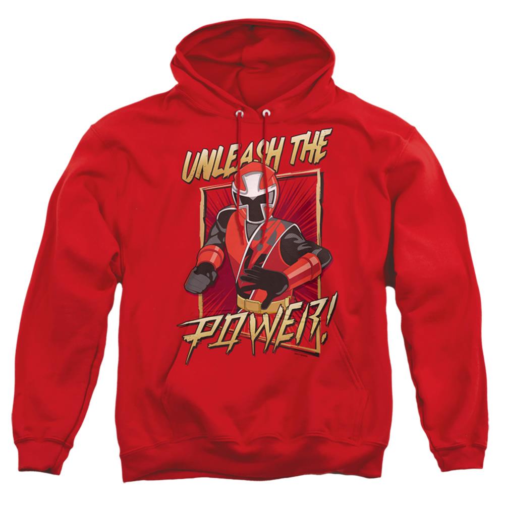 Mighty Morphin Power Rangers Unleash Men's Pull-Over 75 25 Poly Hoodie