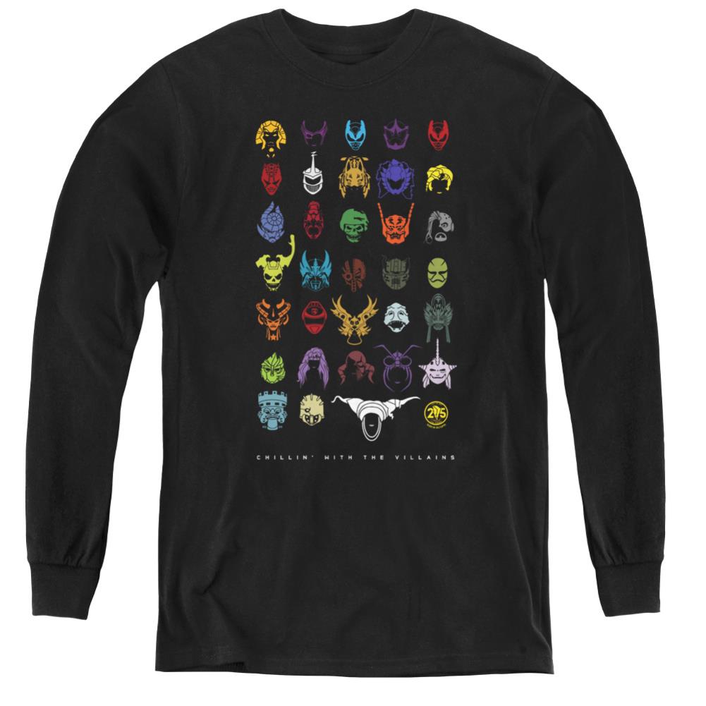 Mighty Morphin Power Rangers Villians Youth Long-Sleeve T-Shirt