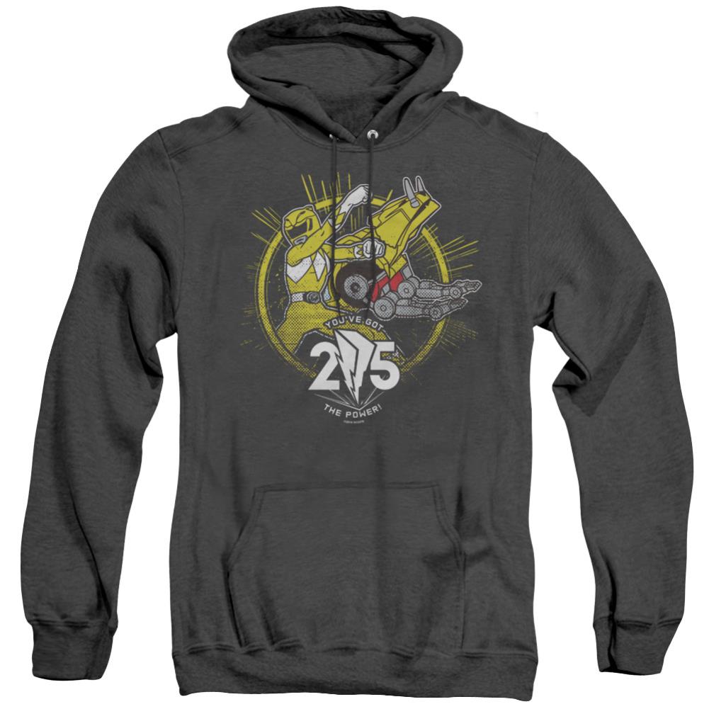 Mighty Morphin Power Rangers Yellow 25 Men's Pull-Over Hoodie