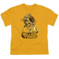 Mighty Morphin Power Rangers Yellow Ranger Youth 18/1 100% Cotton Short-Sleeve T-Shirt