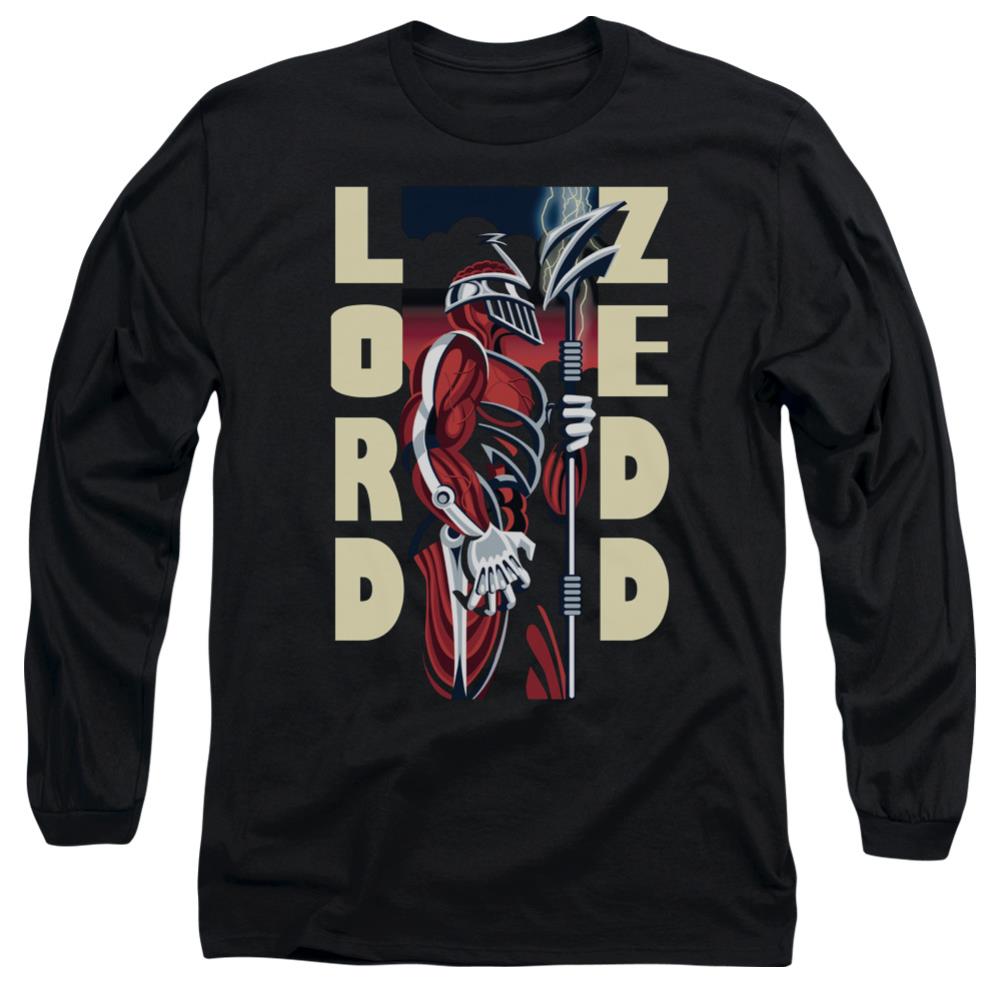 Mighty Morphin Power Rangers Zedd Deco Men's 18/1 Cotton Long-Sleeve T-Shirt