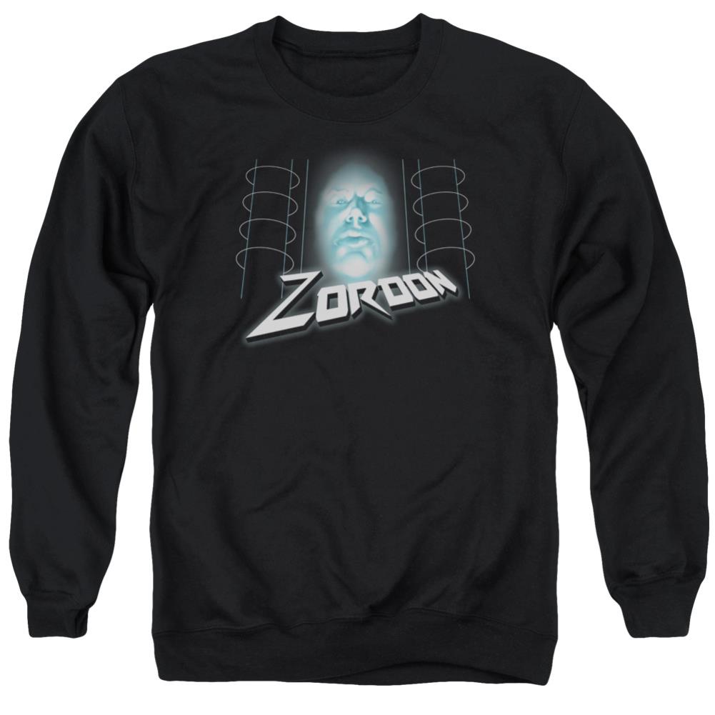 Mighty Morphin Power Rangers Zordon Men's Crewneck 50 50 Poly Long-Sleeve T-Shirt