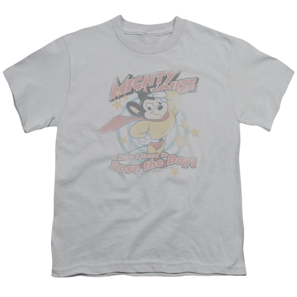 Mighty Mouse At Your Service Youth 18/1 100% Cotton Short-Sleeve T-Shirt