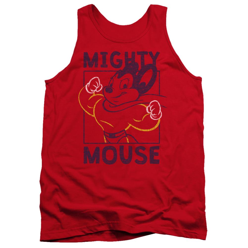 Mighty Mouse Break The Box Men's 18/1 Cotton Tank Top