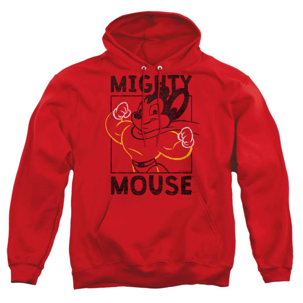Mighty Mouse Break The Box Men's Pull-Over 75 25 Poly Hoodie