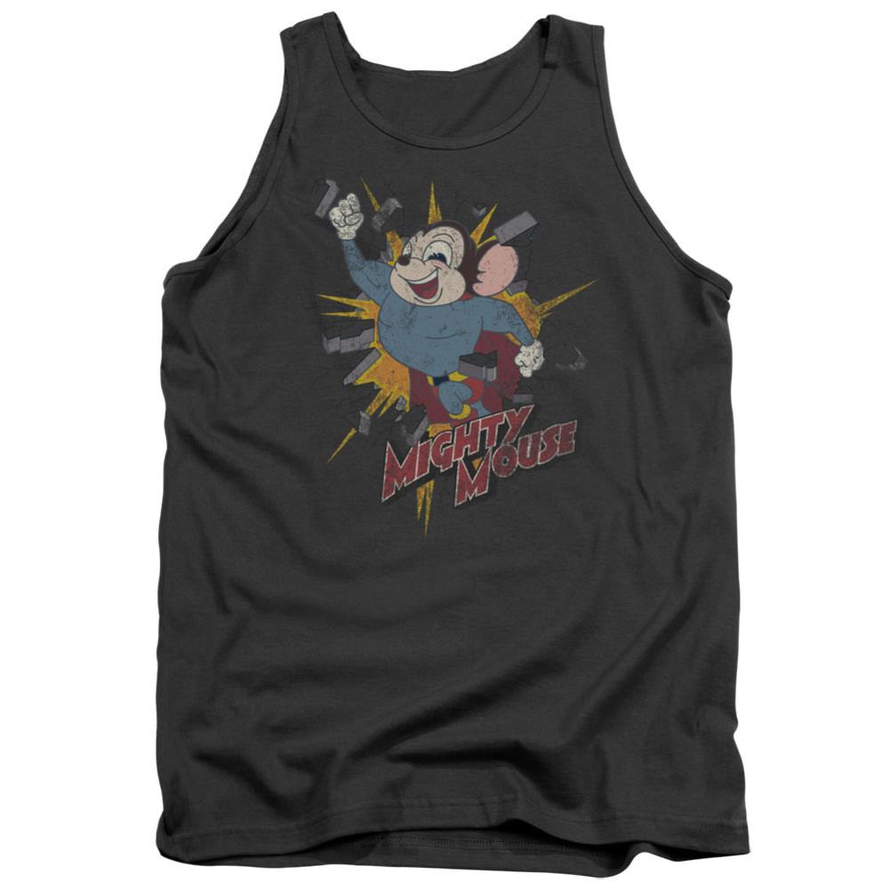 Mighty Mouse Break Through Men's 18/1 Cotton Tank Top