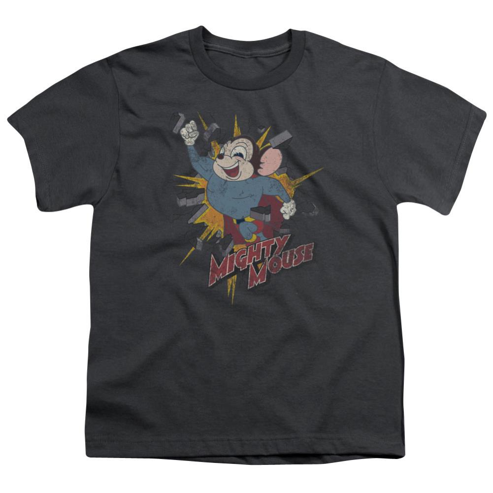 Mighty Mouse Break Through Youth 18/1 100% Cotton Short-Sleeve T-Shirt