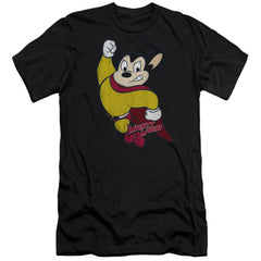 Mighty Mouse Classic Hero Men's Ultra-Soft 30/1 Cotton Slim Short-Sleeve T-Shirt