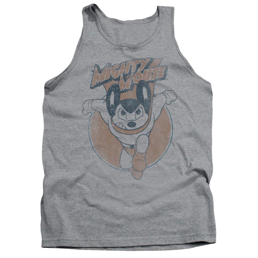 Mighty Mouse Flying With Purpose Men's 18/1 Cotton Tank Top