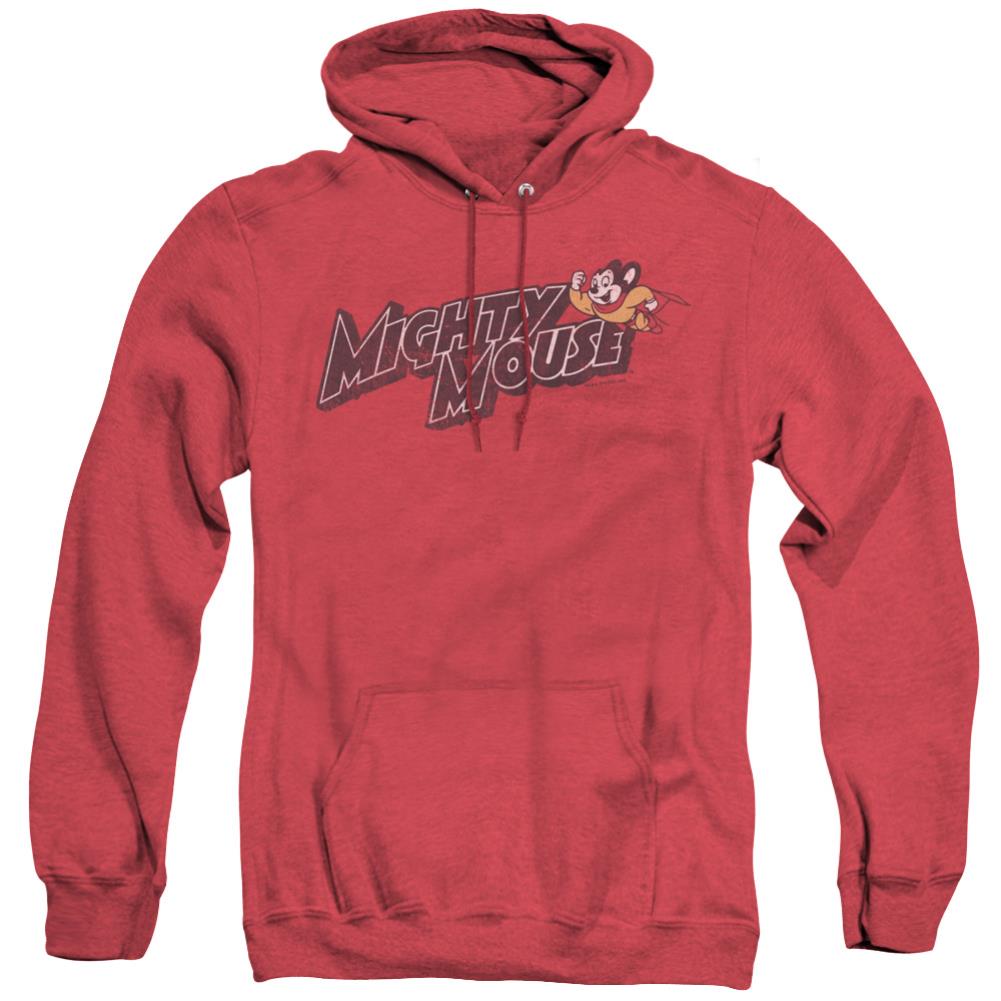 Mighty Mouse Might Logo Men's Pull-Over Hoodie